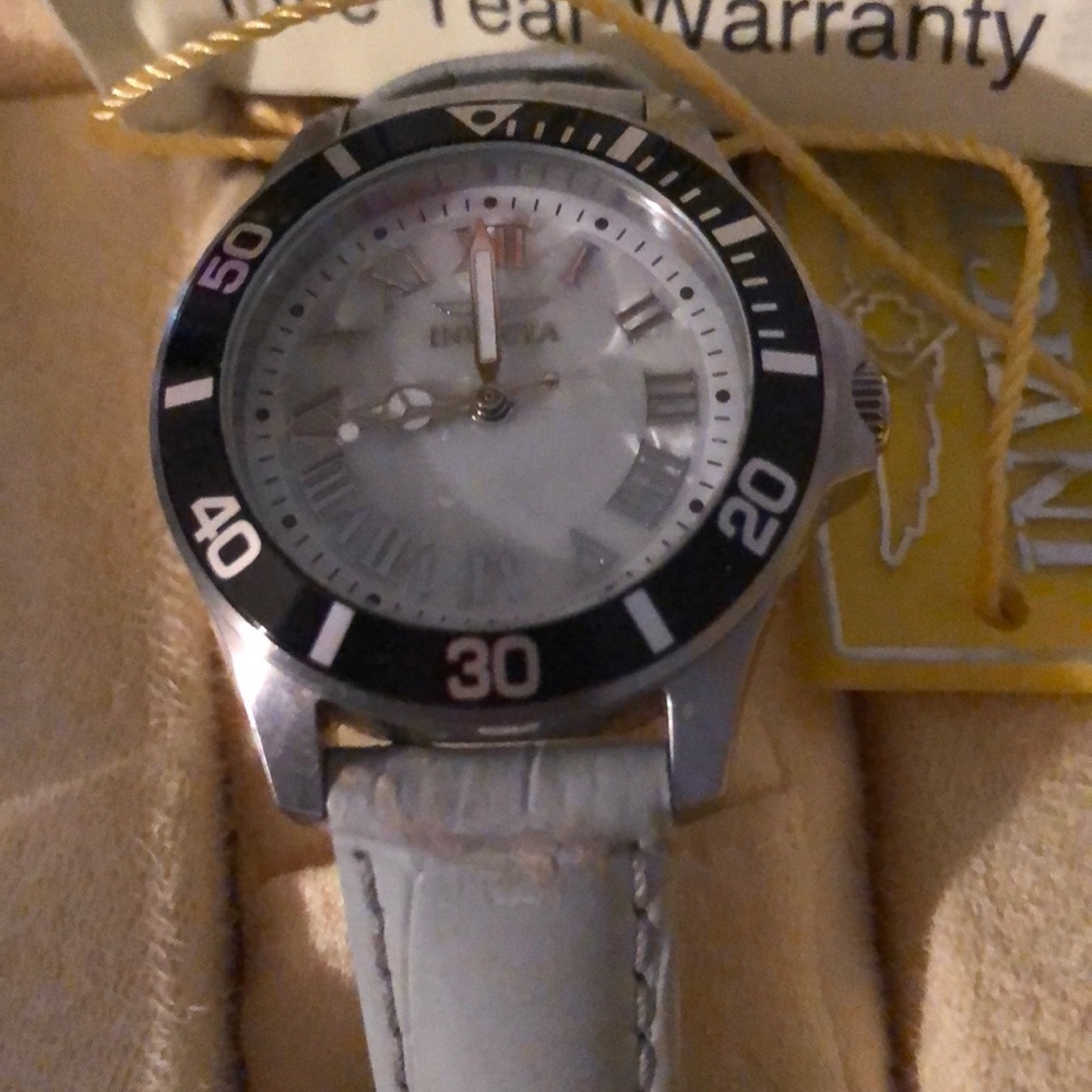 Invicta watch sky blue runs fin